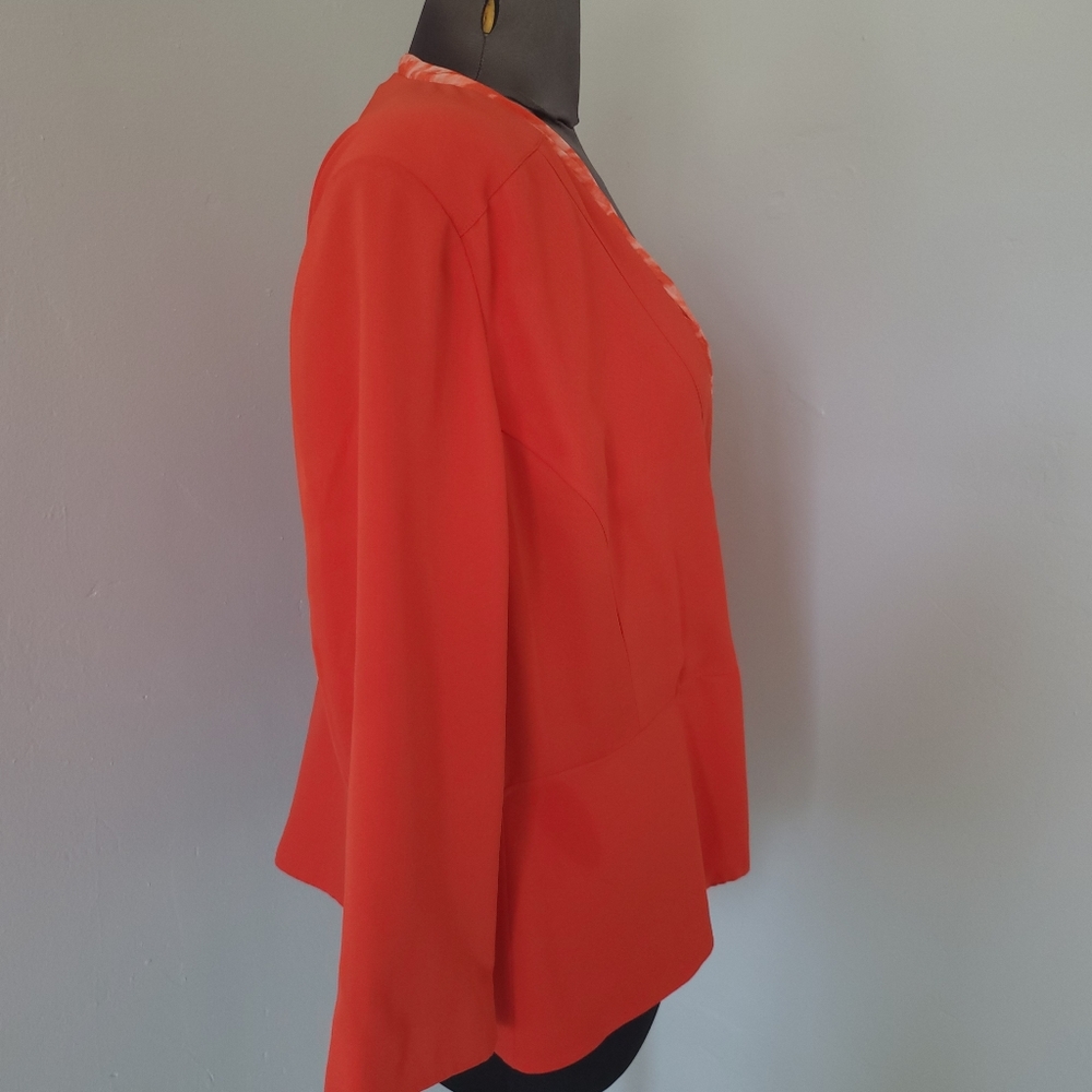 Orange Blazer Only Worn A Few Times Practically B… - image 2